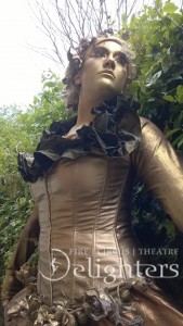 Golden Lady Statue